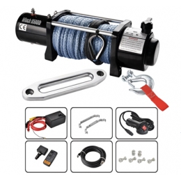 Electric Winch 9500lbs with synaptic strap